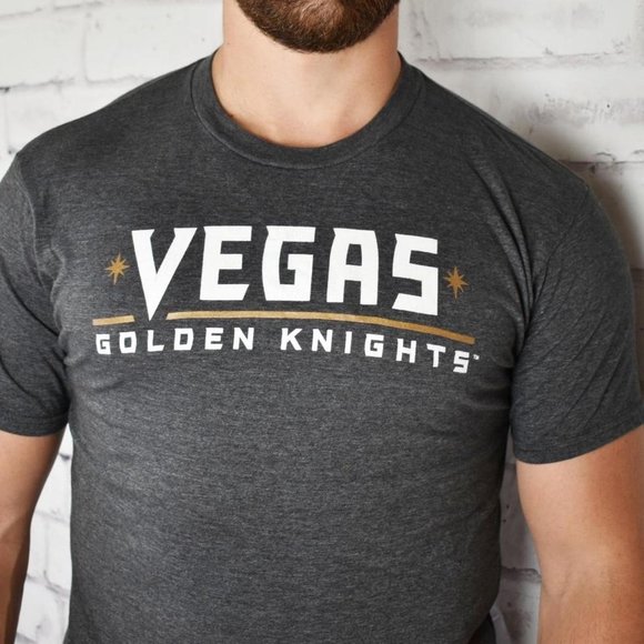 Fanatics NHL Las Vegas Gold Knights Inaugural Season Graphic Tee / T-Shirt - Picture 2 of 4